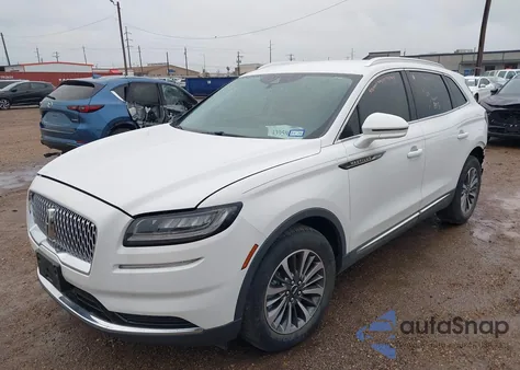 2022 Lincoln Nautilus Standard z USA, uszkodzony, nr VIN 2LMPJ6J92NBL07199